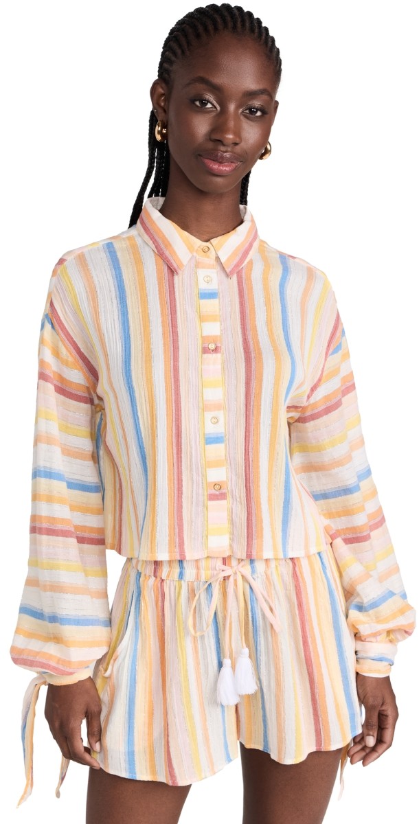 Ramy Brook Vesta Top Multi Stripe
