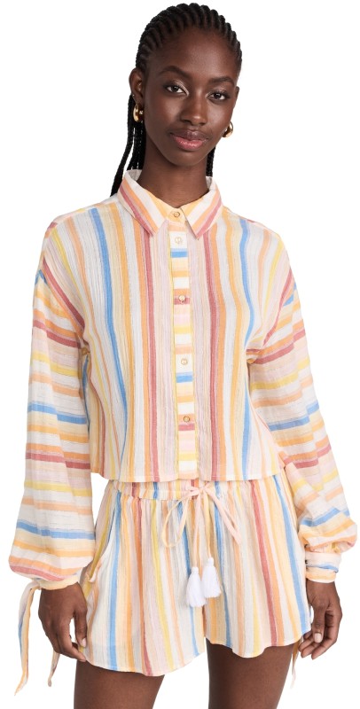 Ramy Brook Vesta Top Multi Stripe