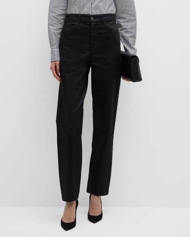 Mid-Rise Stovepipe Jeans
