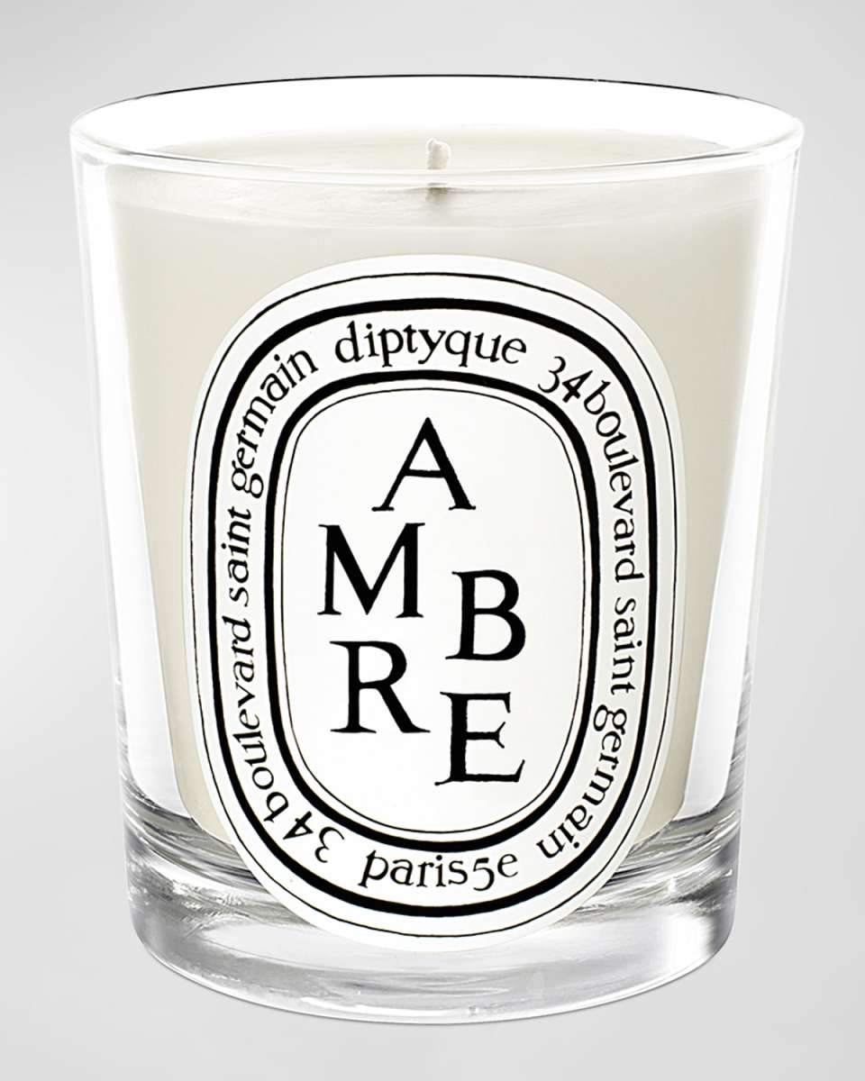 Ambre (Amber) Scented Candle,
