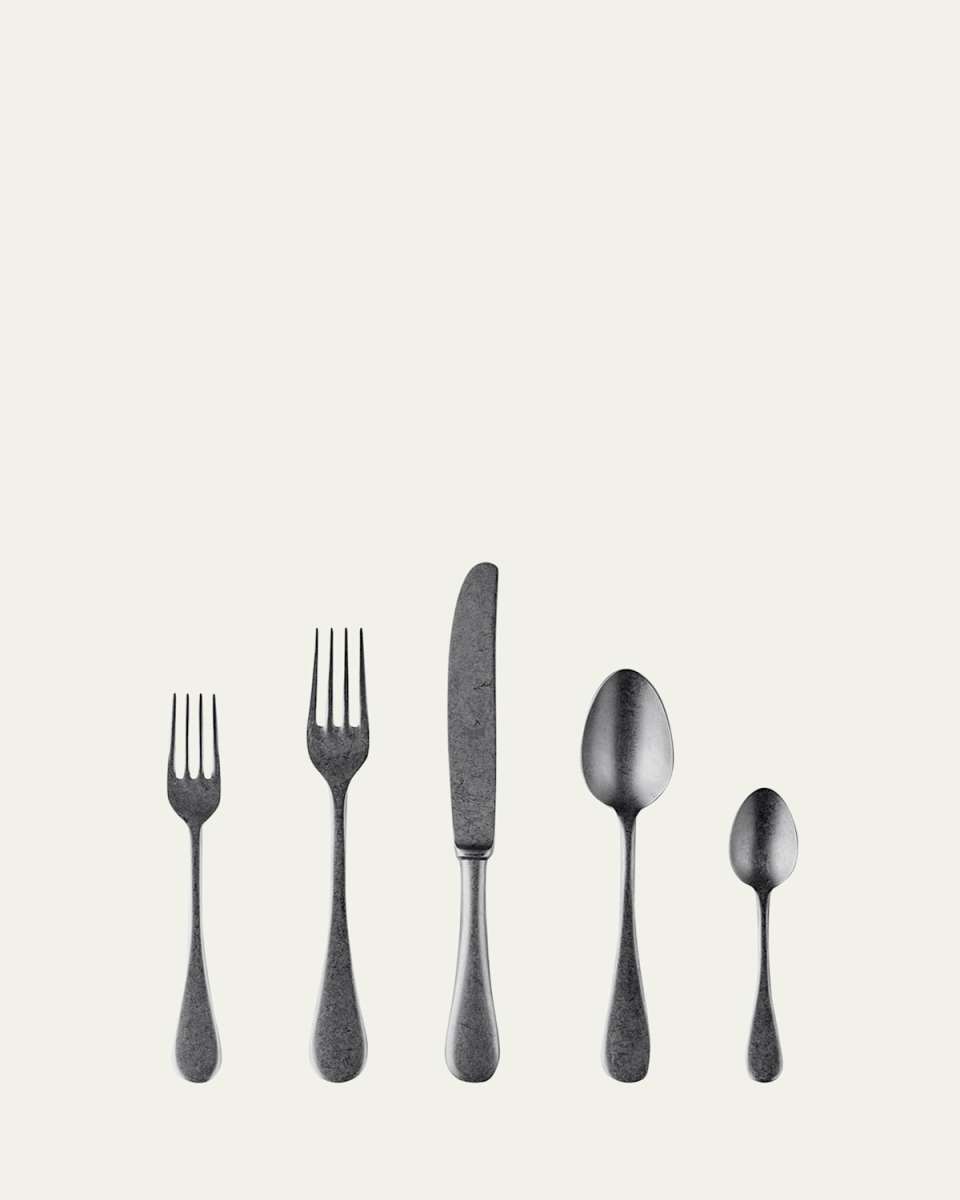 Vintage Champagne 5-Piece Flatware Setting