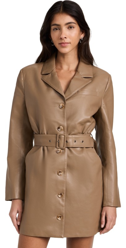 Pistola Denim Romina Dress Taupe