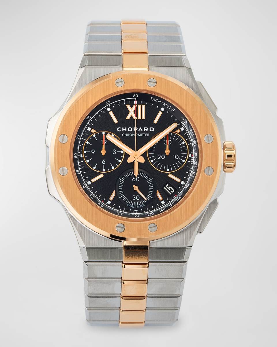 Men's 44mm Alpine Eagle XL Chrono Watch, Two Tone