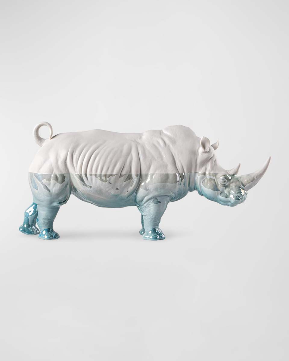 White Rhino Underwater Sculpture