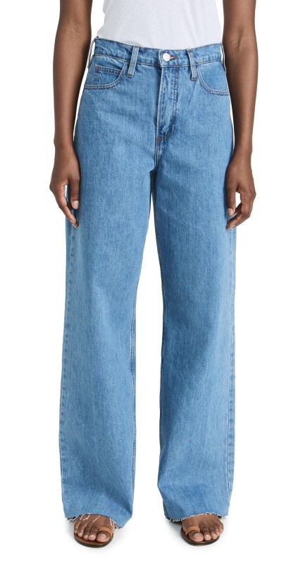 FRAME High N Tight Wide Leg Jeans Meadow