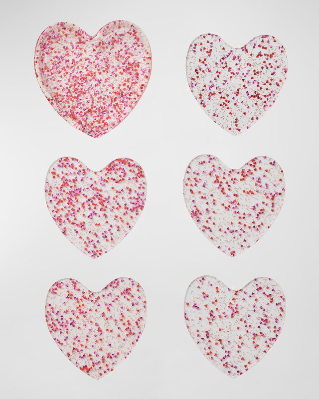 Sweetheart Coasters, Set of 6