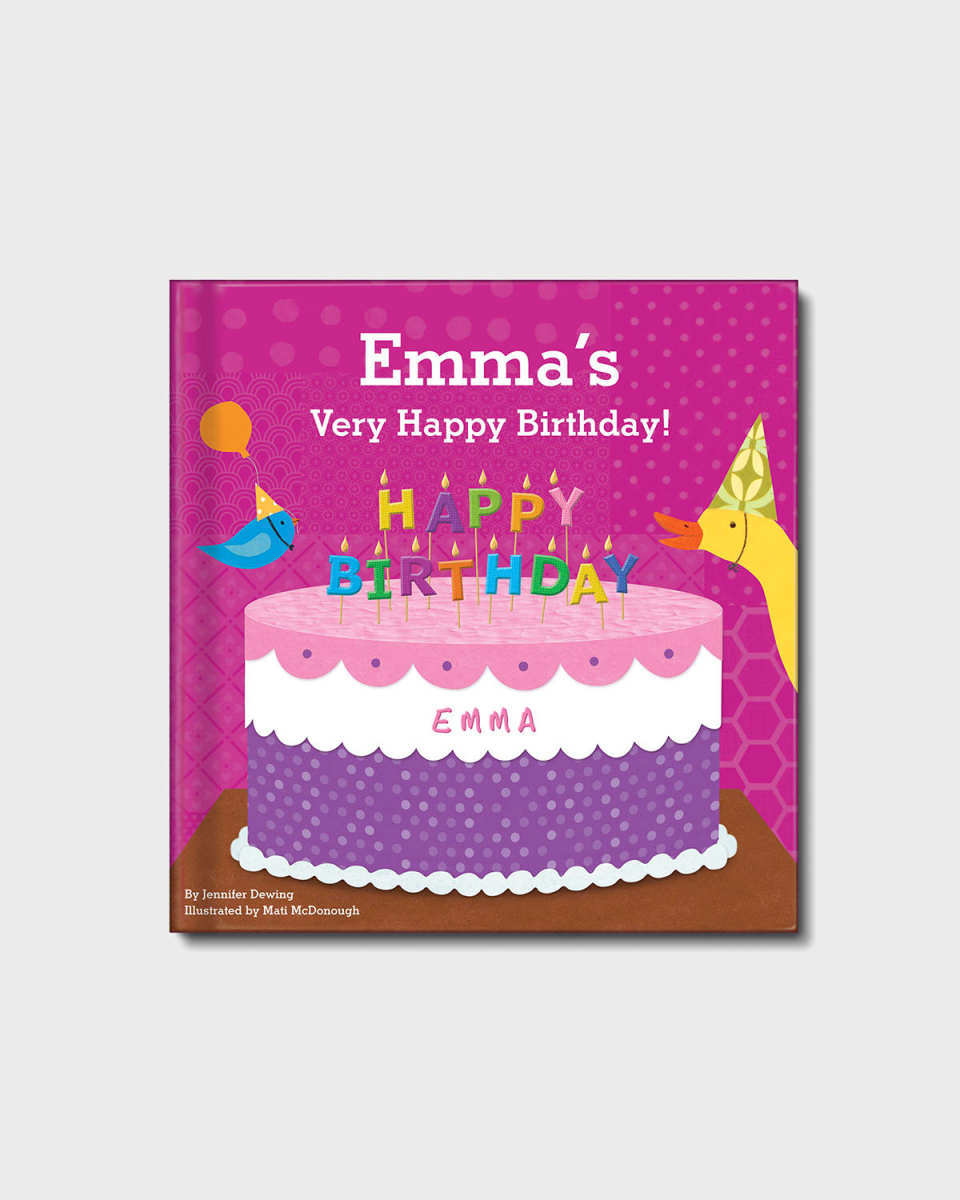 "My Very Happy Birthday" Book by Jennifer Dewing, Personalized