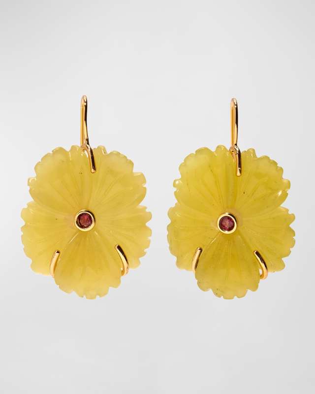NEW BLOOM EARRINGS IN CANARY
