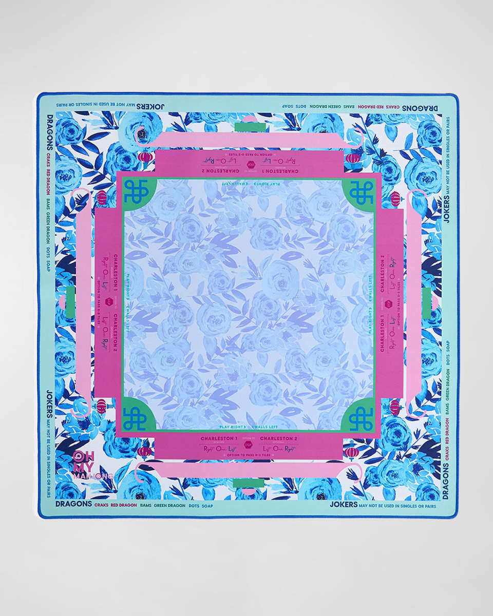 x Brooke Wright Grand Bloom Neoprene Mahjong Mat