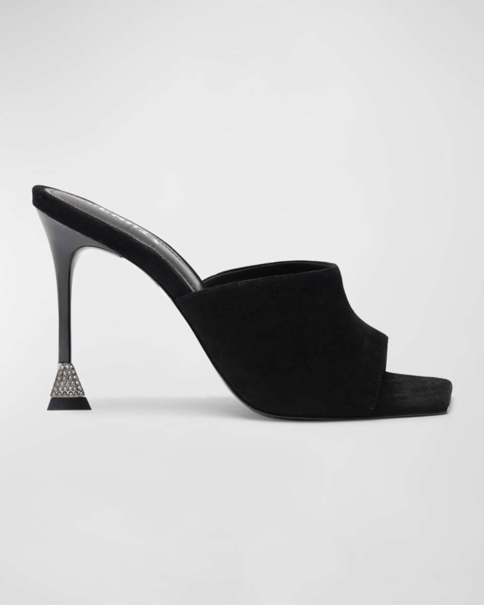 Nattie Suede Stiletto Sandals