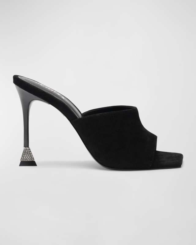 Nattie Suede Stiletto Sandals