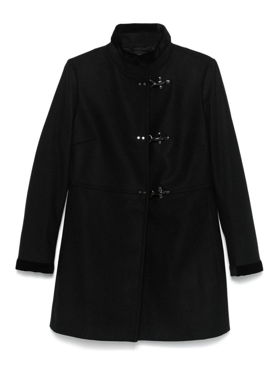 Fay Manteau Court - Noir