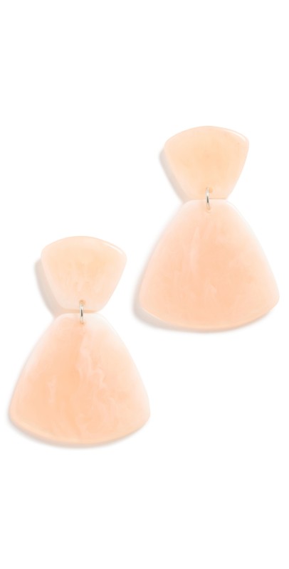 SHASHI Amelia Earrings Ros