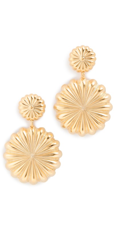 Elizabeth Cole Valerie Earrings Gold
