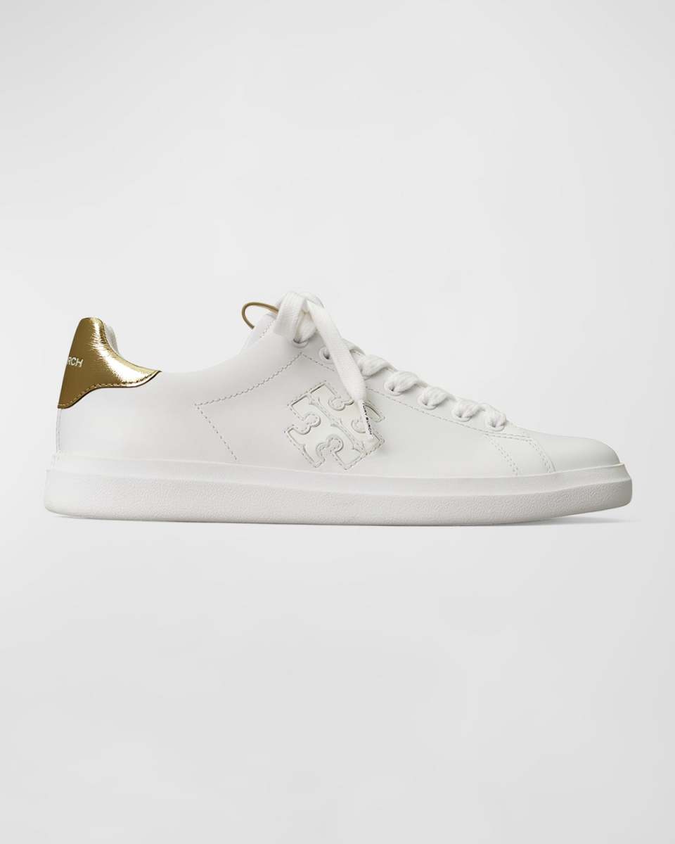 Howell Bicolor Double T Low-Top Sneakers