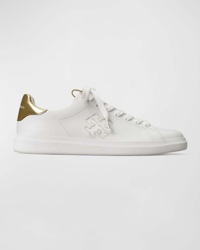 Howell Bicolor Double T Low-Top Sneakers
