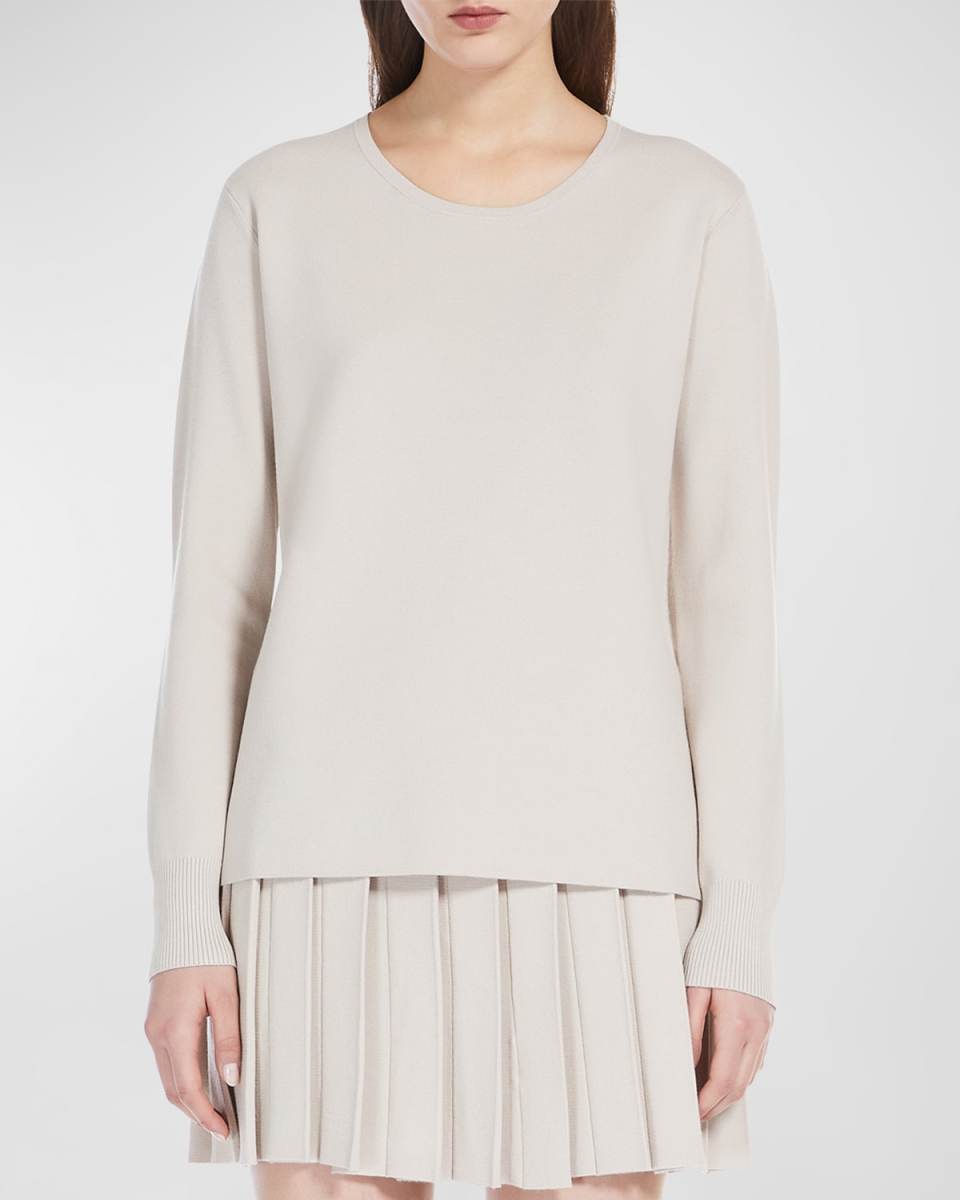 Poker Long-Sleeve Crewneck Shirt