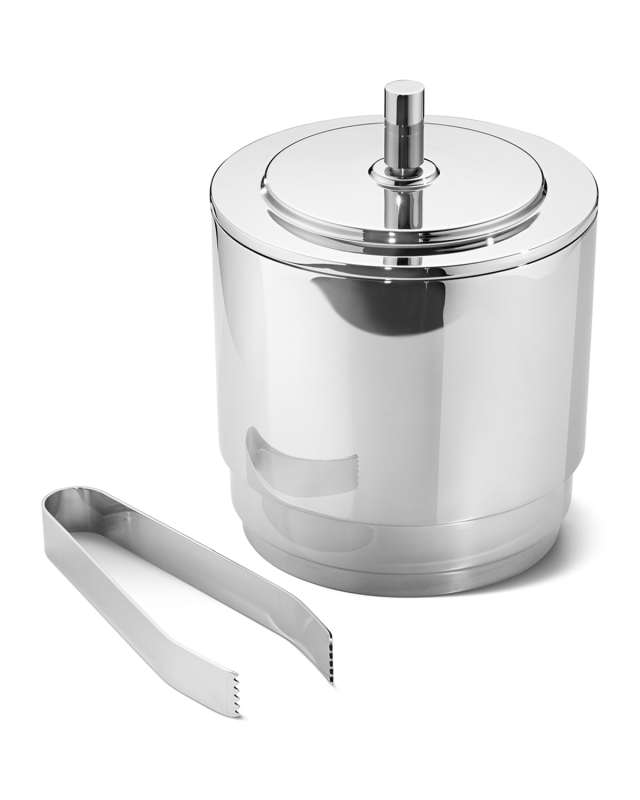 Manhattan Ice Bucket w/ Tongs