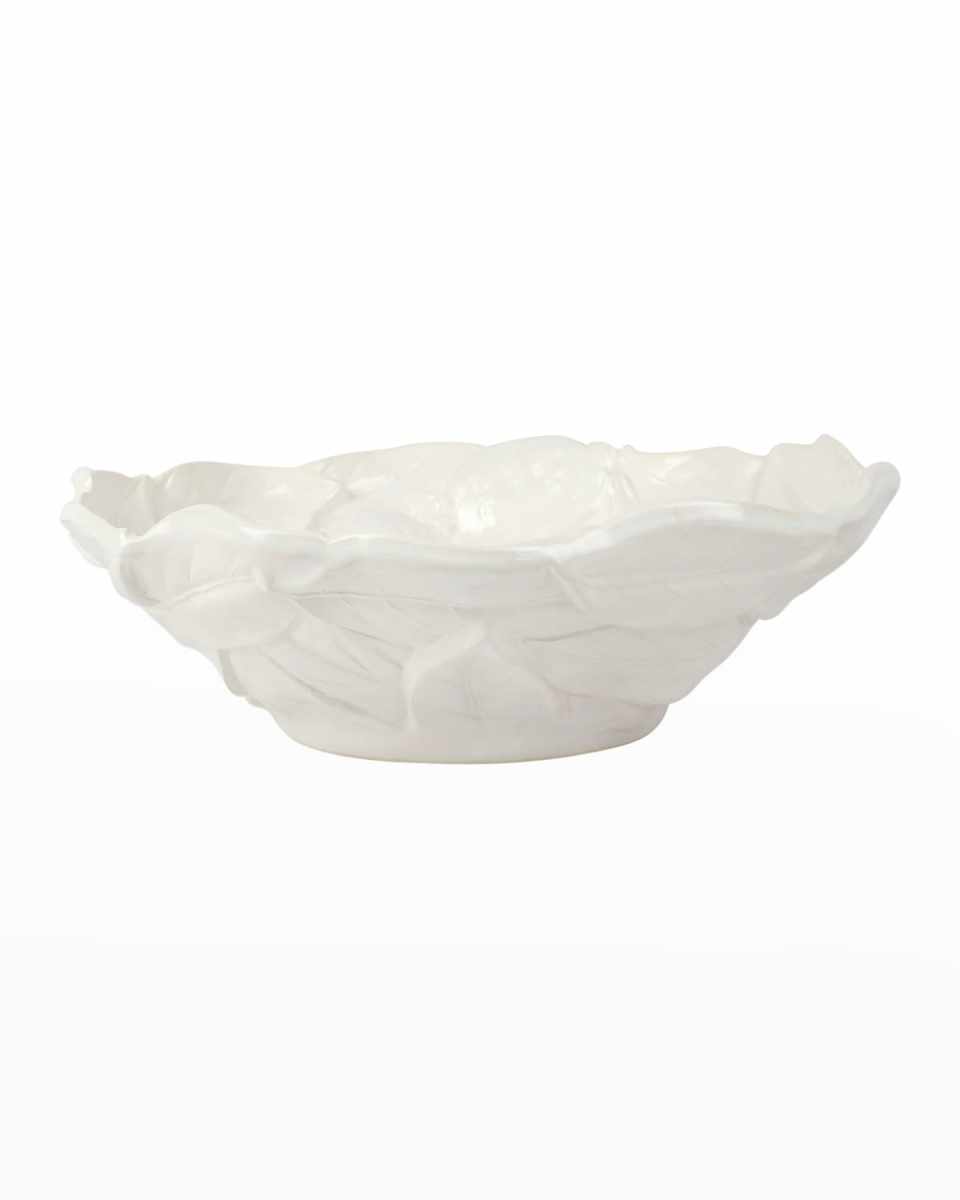 Limoni White Medium Figural Bowl