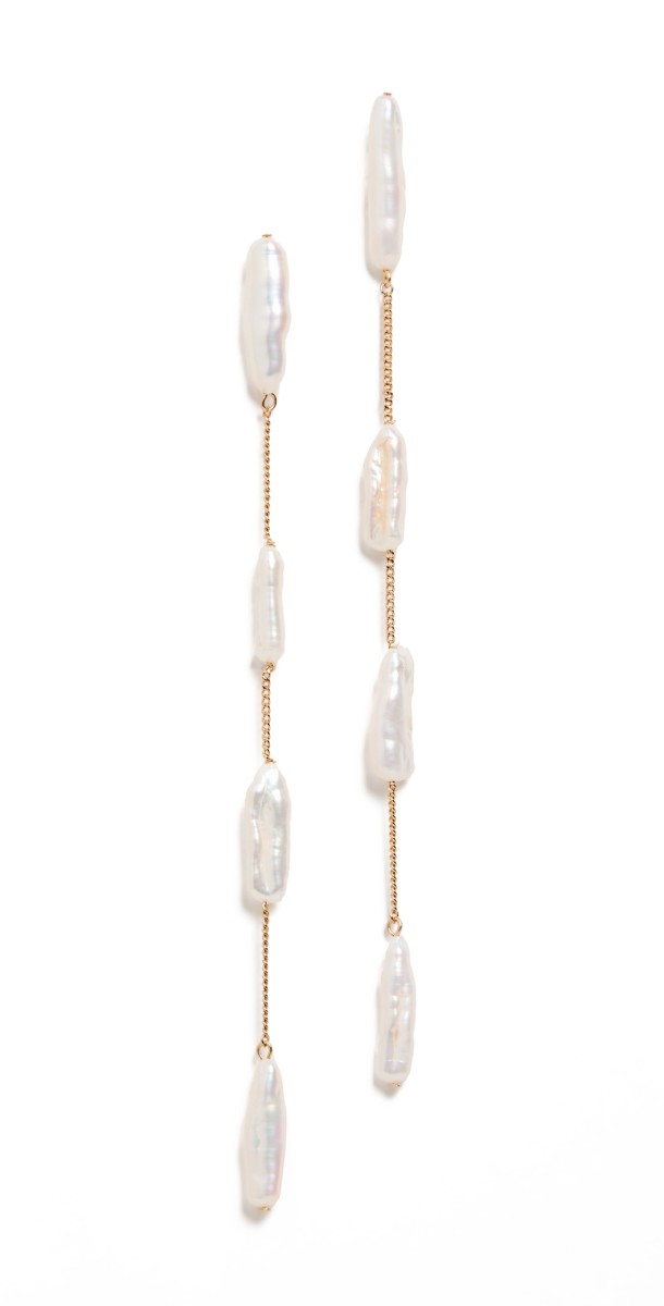 Cult Gaia Amun Earrings Pearl