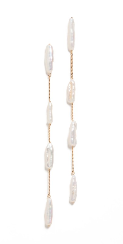 Cult Gaia Amun Earrings Pearl