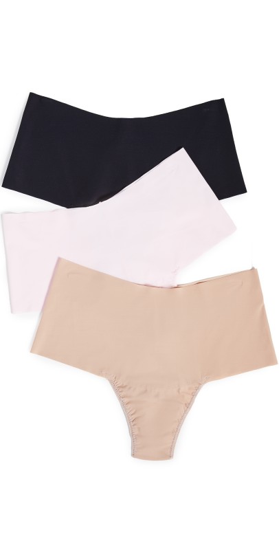 Hanky Panky Godiva High Rise 3 Pack Black/Taupe/Bliss