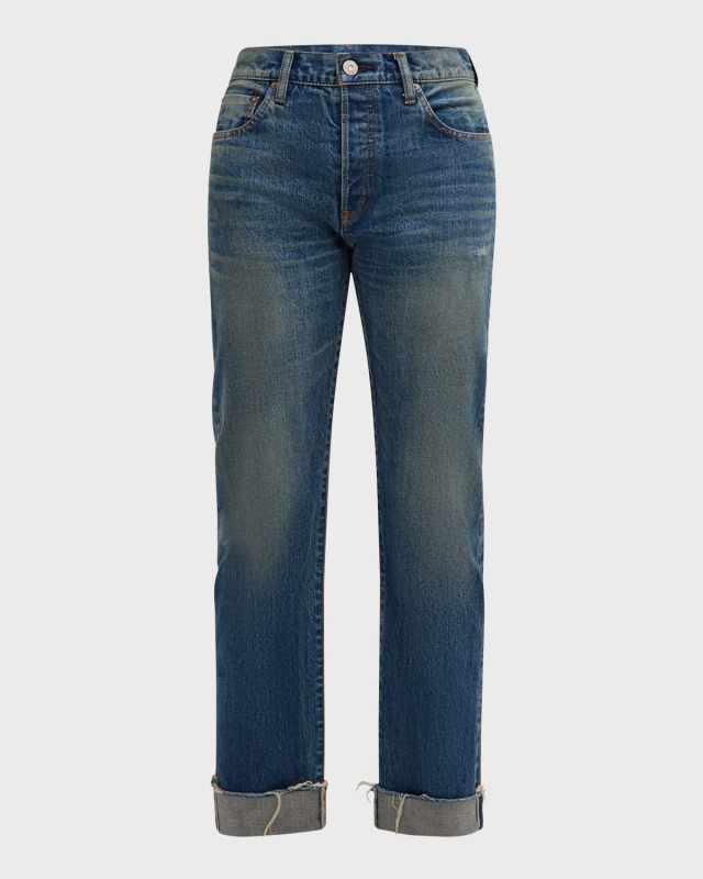 Hopewell Straight Cuffed Jeans