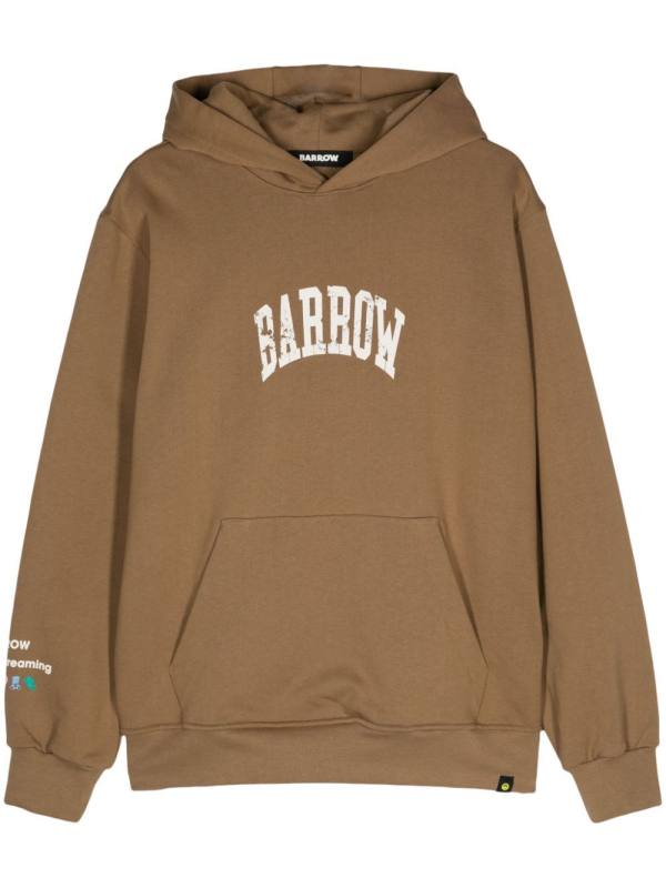 logo-print hoodie