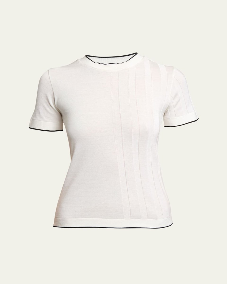 Contrast Tipping T-Shirt