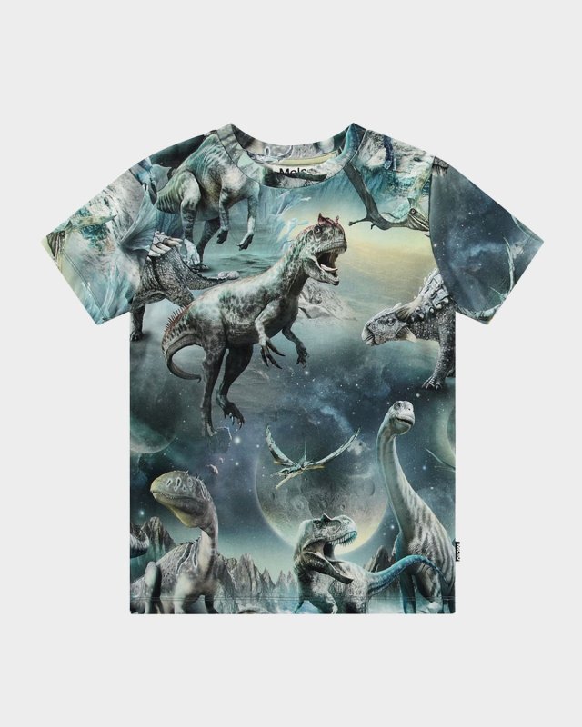 Girl's Ralphie Dinosaur Graphic T-Shirt, Size 8-