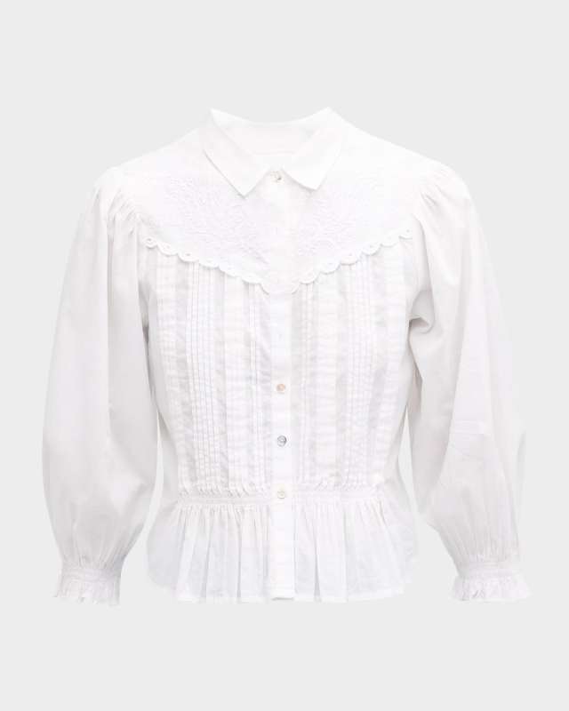 The Tucks and Gathers Top