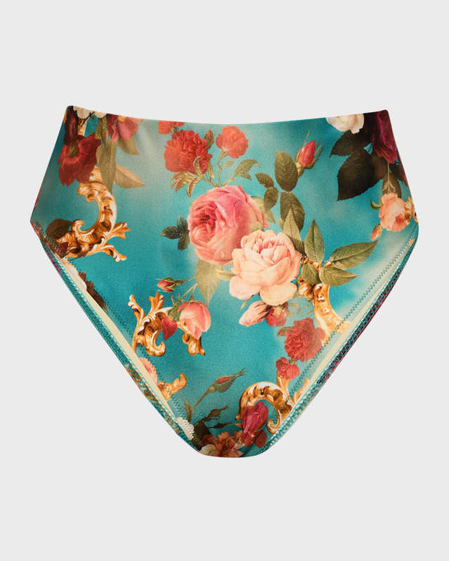 Vanessa Roses High-Waist Bikini Bottoms