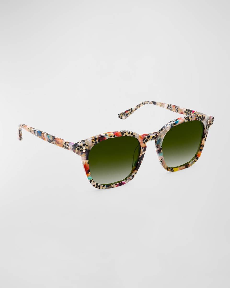Prytana Acetate Square Sunglasses