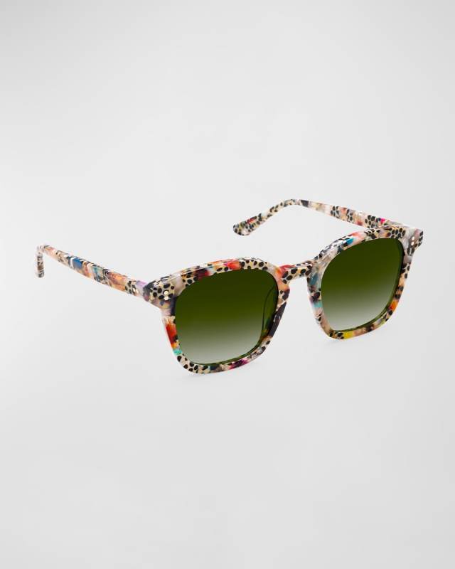 Prytana Acetate Square Sunglasses