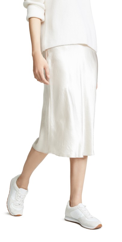 Vince Slip Skirt Black