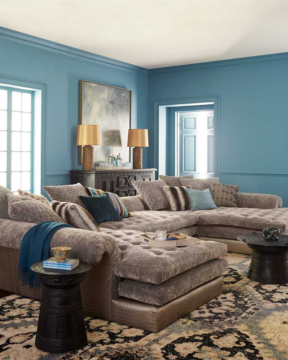 Galvin Three-Piece Sectional Sofa 170"