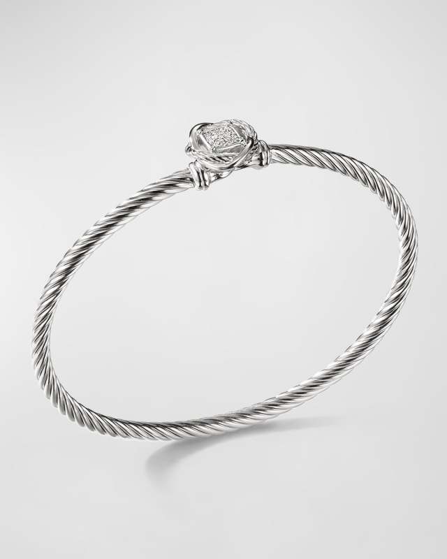 Infinity Bracelet with Diamonds