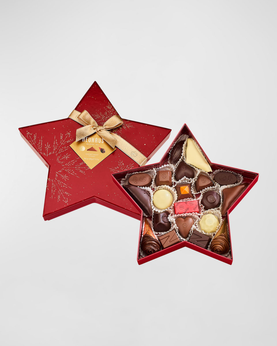 20-Piece Holiday Star Chocolate Gift Box