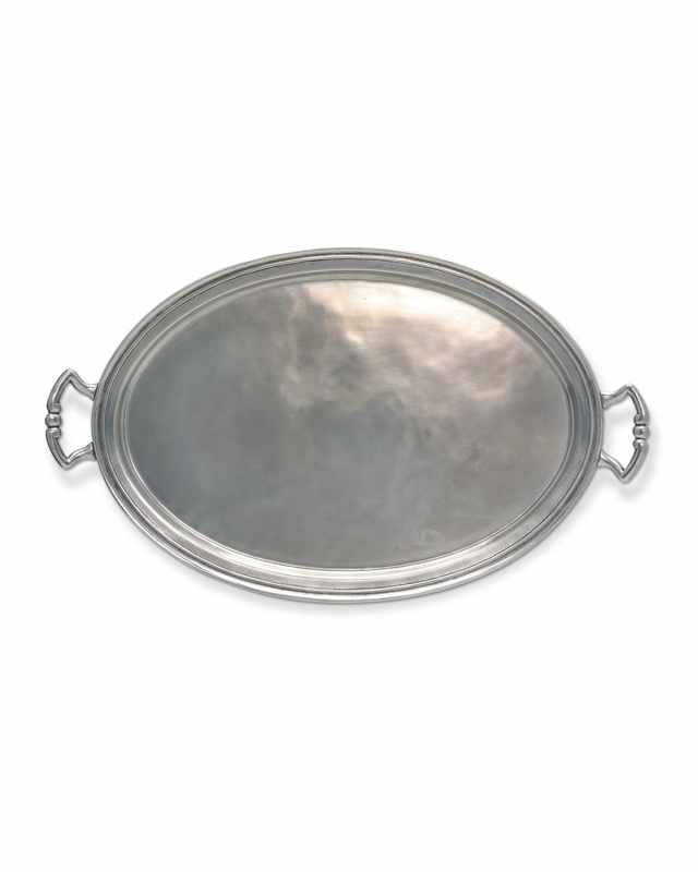 Oval Tray with Handles