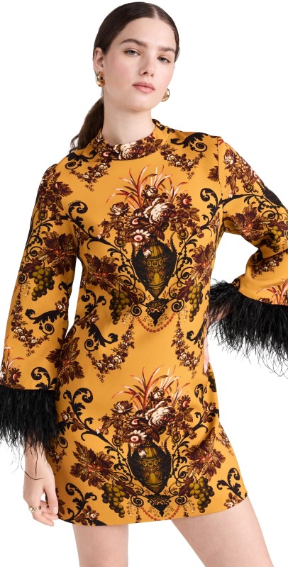 Cara Cara Vida Dress Dusty Gold Fleur