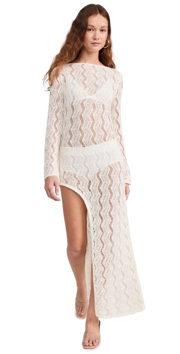 Seven Wonders Samara Maxi Dress White Lace