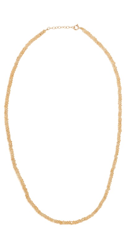 JIA JIA November Citrine Beaded Necklace Citr