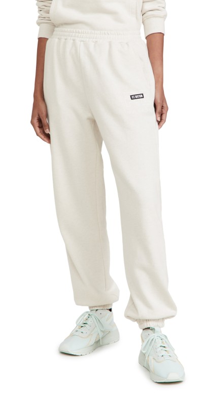 P. E NATION Grandtand Track Pants Grey Marl