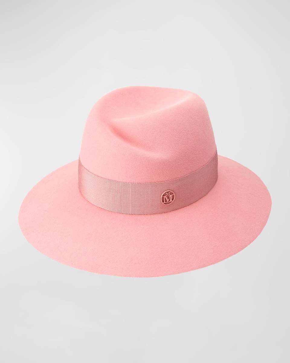 Virginie Wool-Blend Felt Fedora