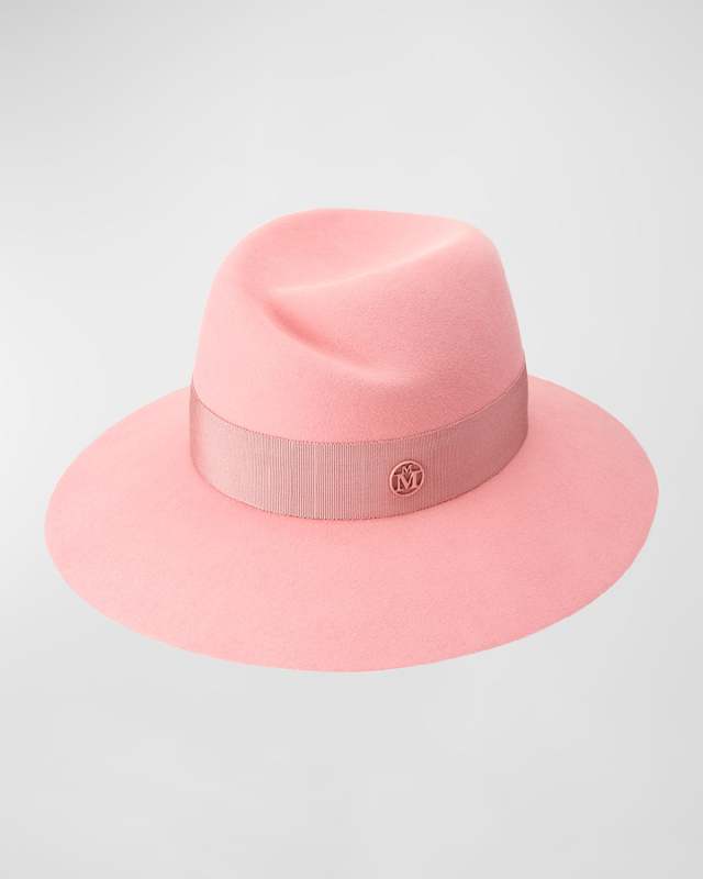 Virginie Wool-Blend Felt Fedora