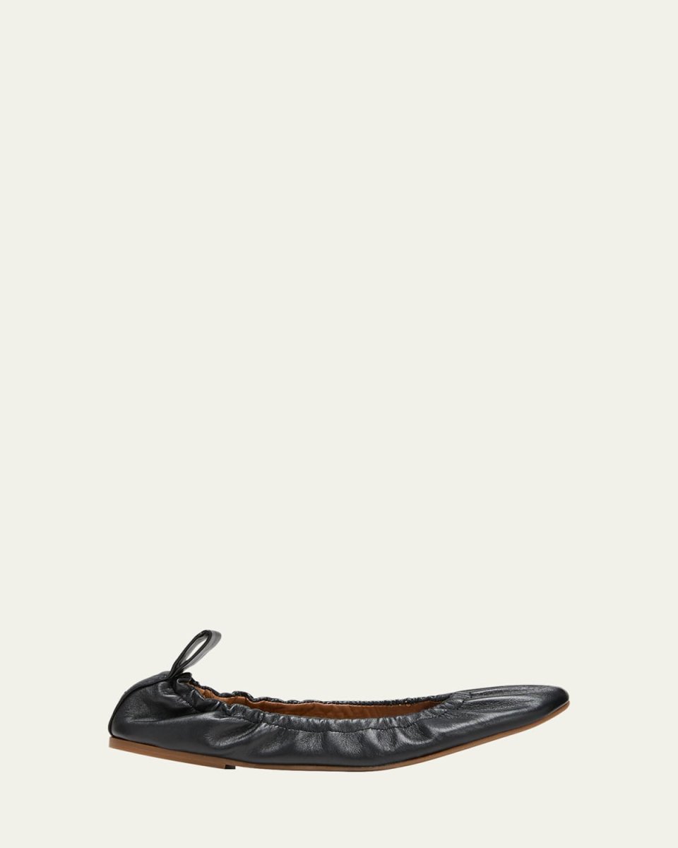 Teano Napa Leather Ballerina Flats