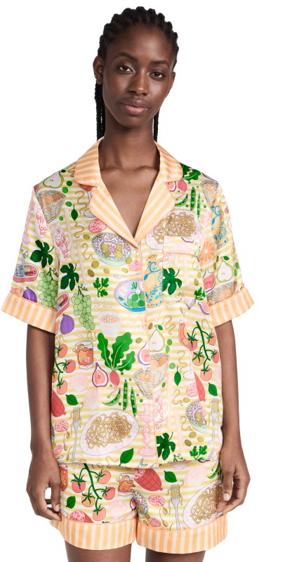 Karen Mabon Antipasti PJ Set Yellow