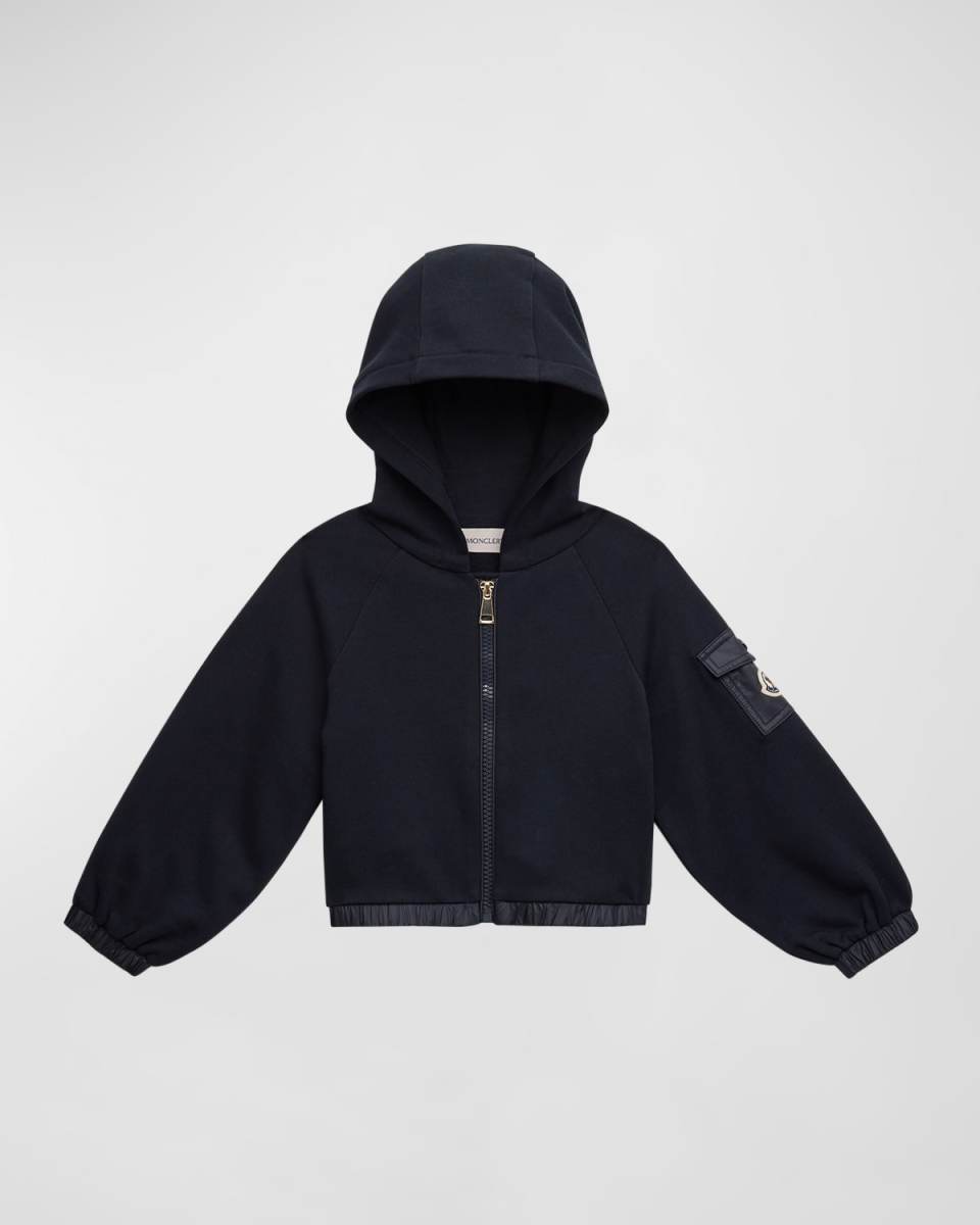 Girl's Fleece Zip Up Hoodie, Size 4-