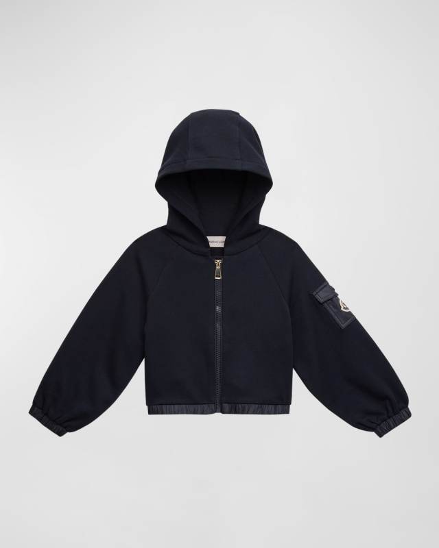 Girl's Fleece Zip Up Hoodie, Size 4-