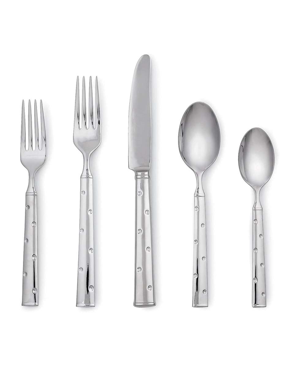 larabee dot 5-piece flatware set